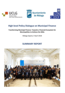 Report High-Level Policy Dialogue on Municipal Finance Málaga 2018
