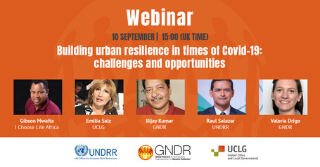 Webinar: Building urban resilience in times of Covid-19