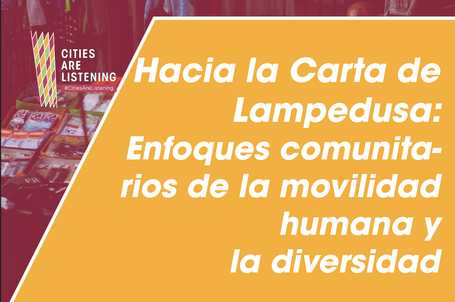 Cities Are Listening - Hacia la Carta de Lampedusa