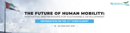 13th GFMD Summit 2021 - The Future of Human Mobility
