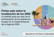 ¡Ya están disponibles 137 Fichas País sobre la localización de los ODS! V