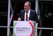 Mohamed Boudra se retira del cargo de Presidente de CGLU y acompañará a la Organización Mundial como Presidente de Honor